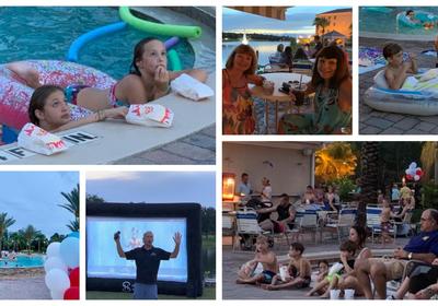 Movie Pool Party